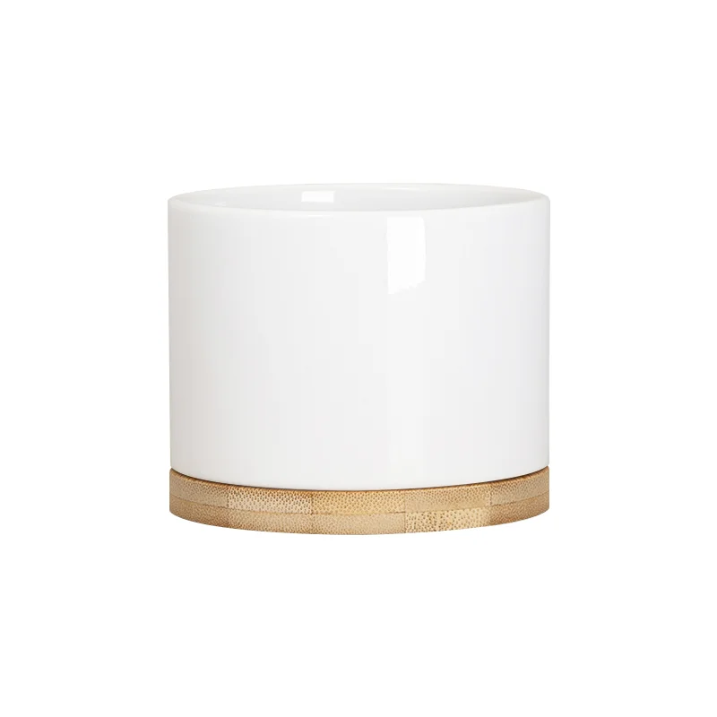 Sublimation Ceramic Garden Planter Pot thumbnail 1