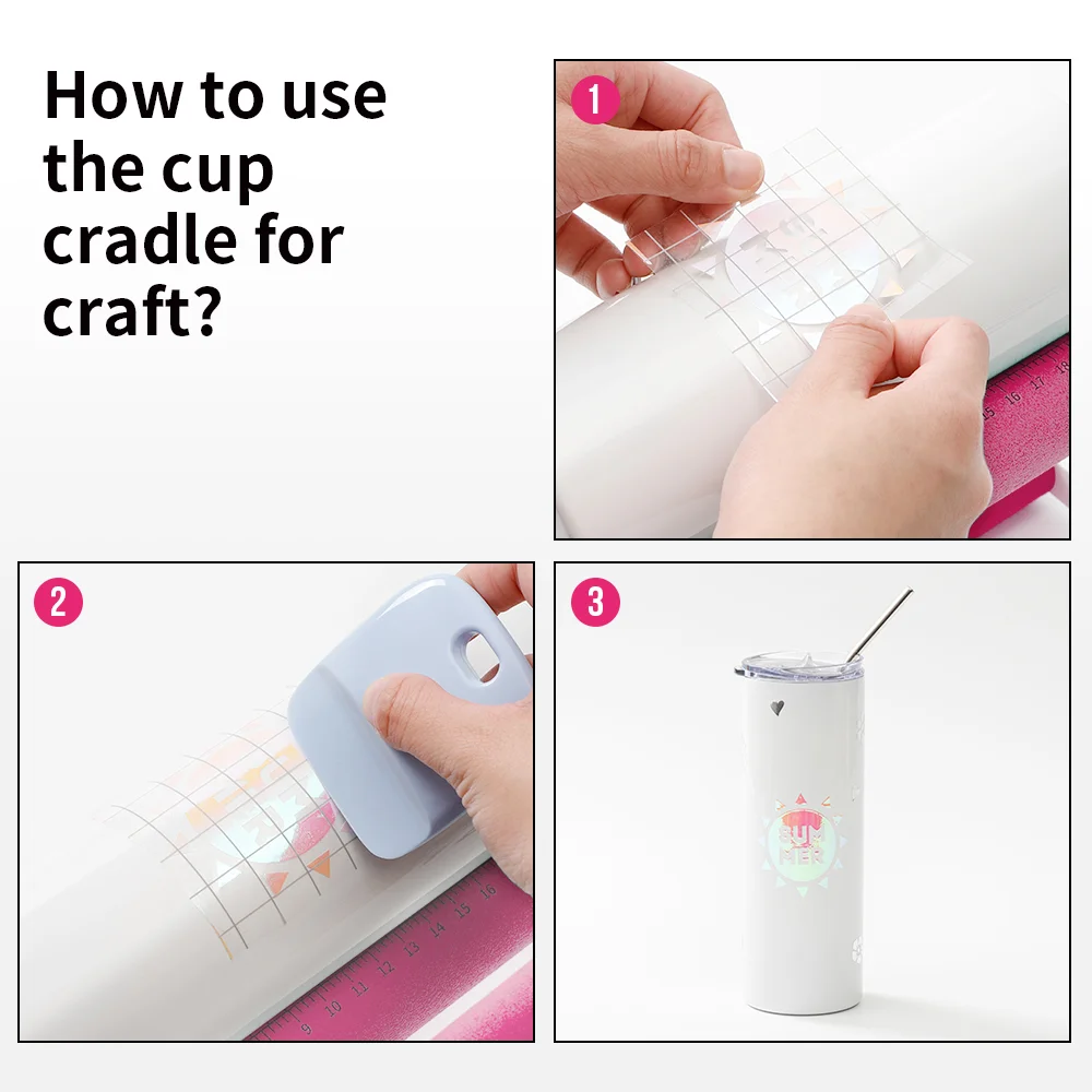 Flexible Tumbler Cradle (Pink) thumbnail 6
