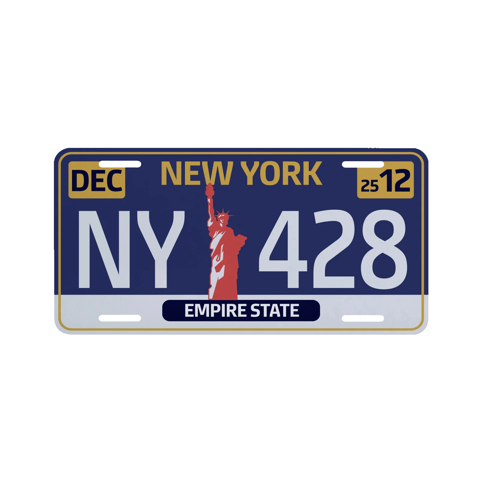 Sublimation License Plate 6"x12" thumbnail 2