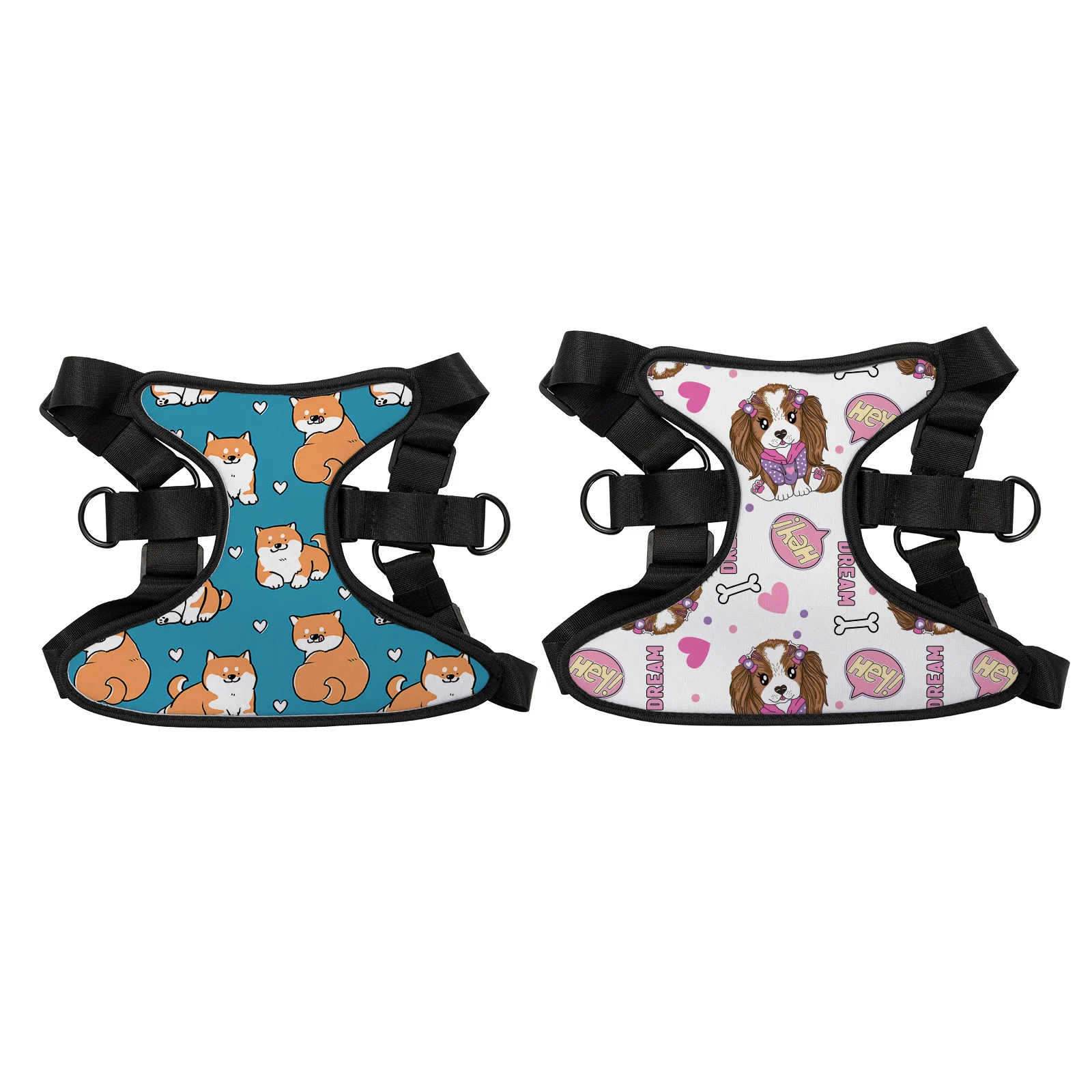 Sublimation Dog Harness Adjustable Personalized Harness thumbnail 2