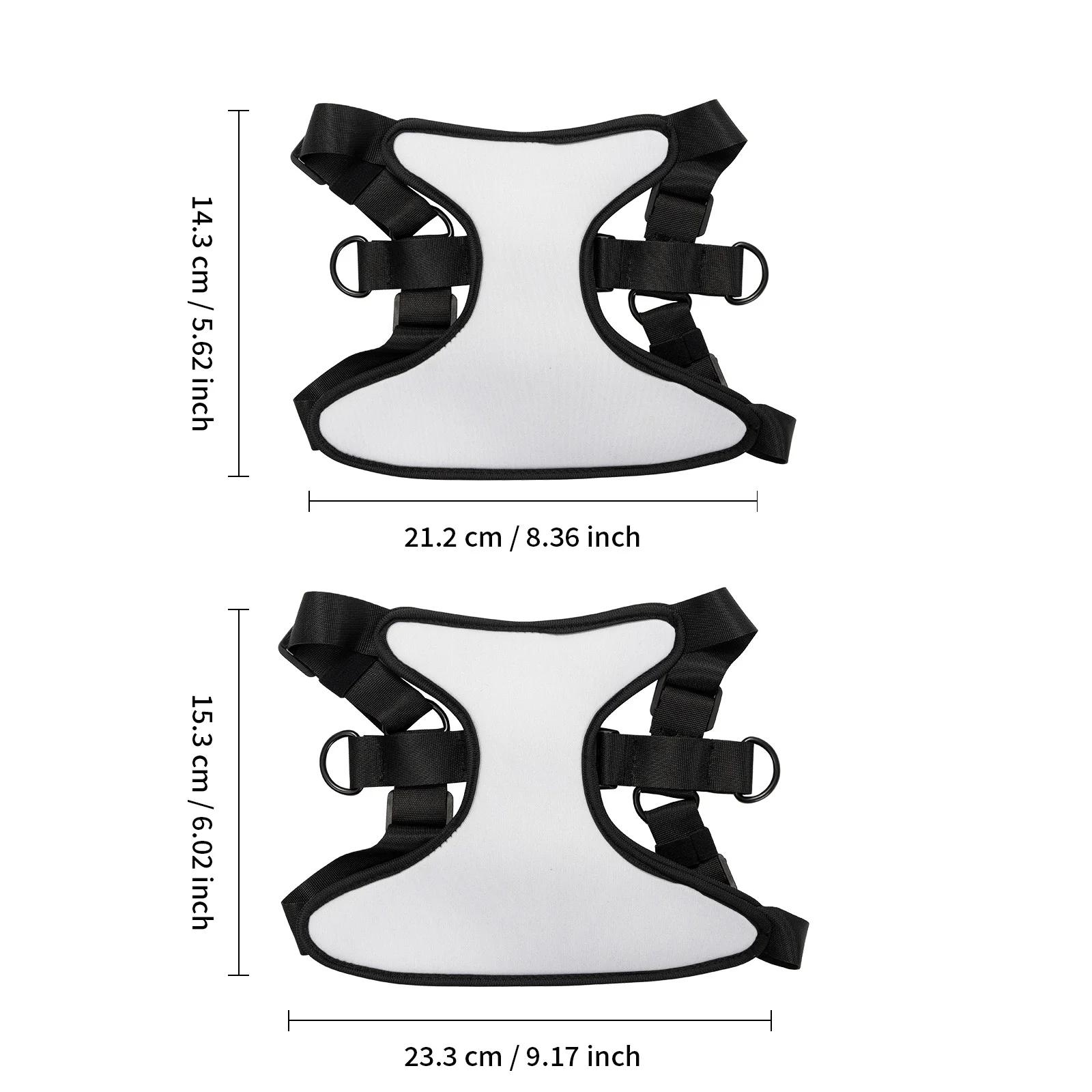 Sublimation Dog Harness Adjustable Personalized Harness thumbnail 3