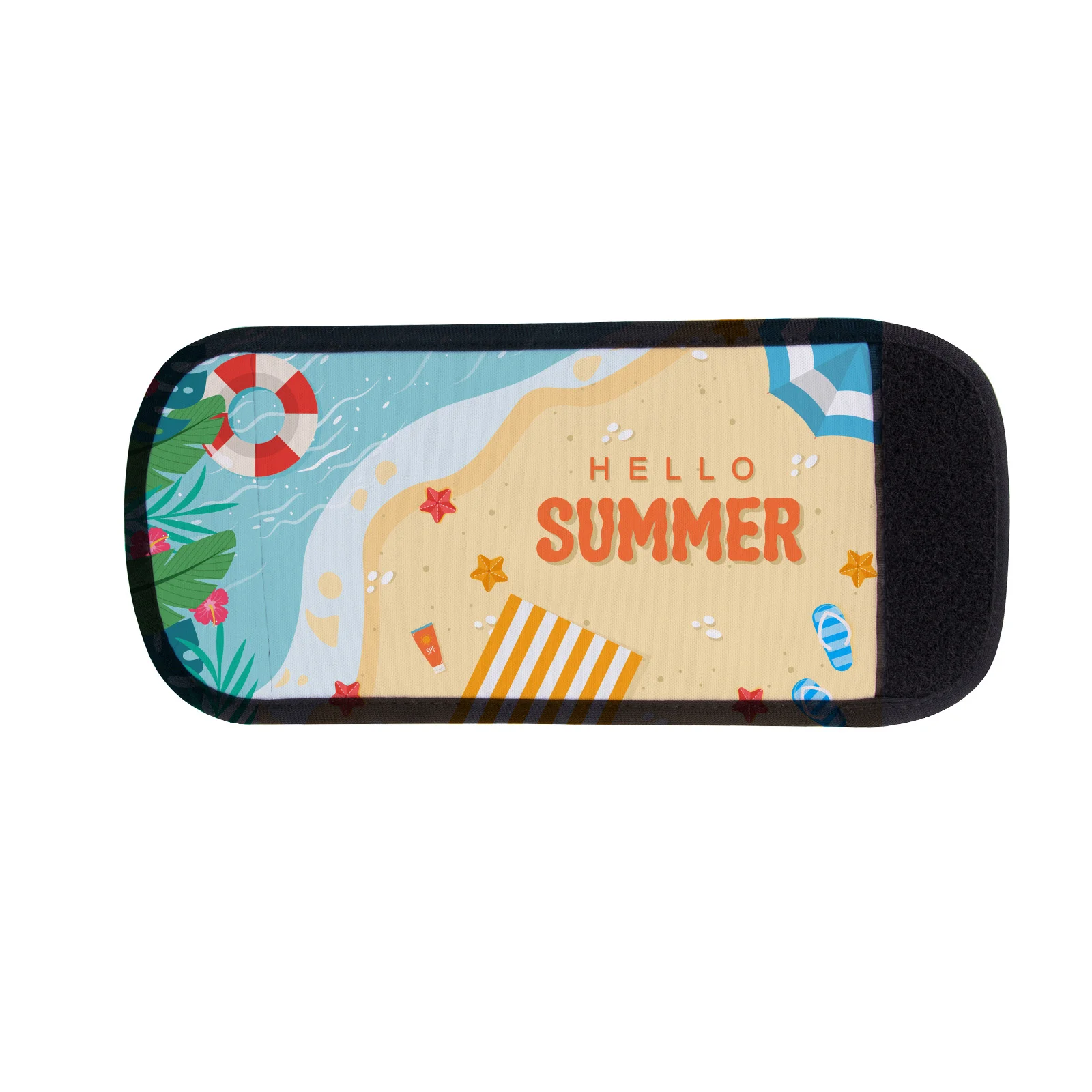 Sublimation Koozies Neoprene Can Cooler with Black Edge 25.7x10.5cm