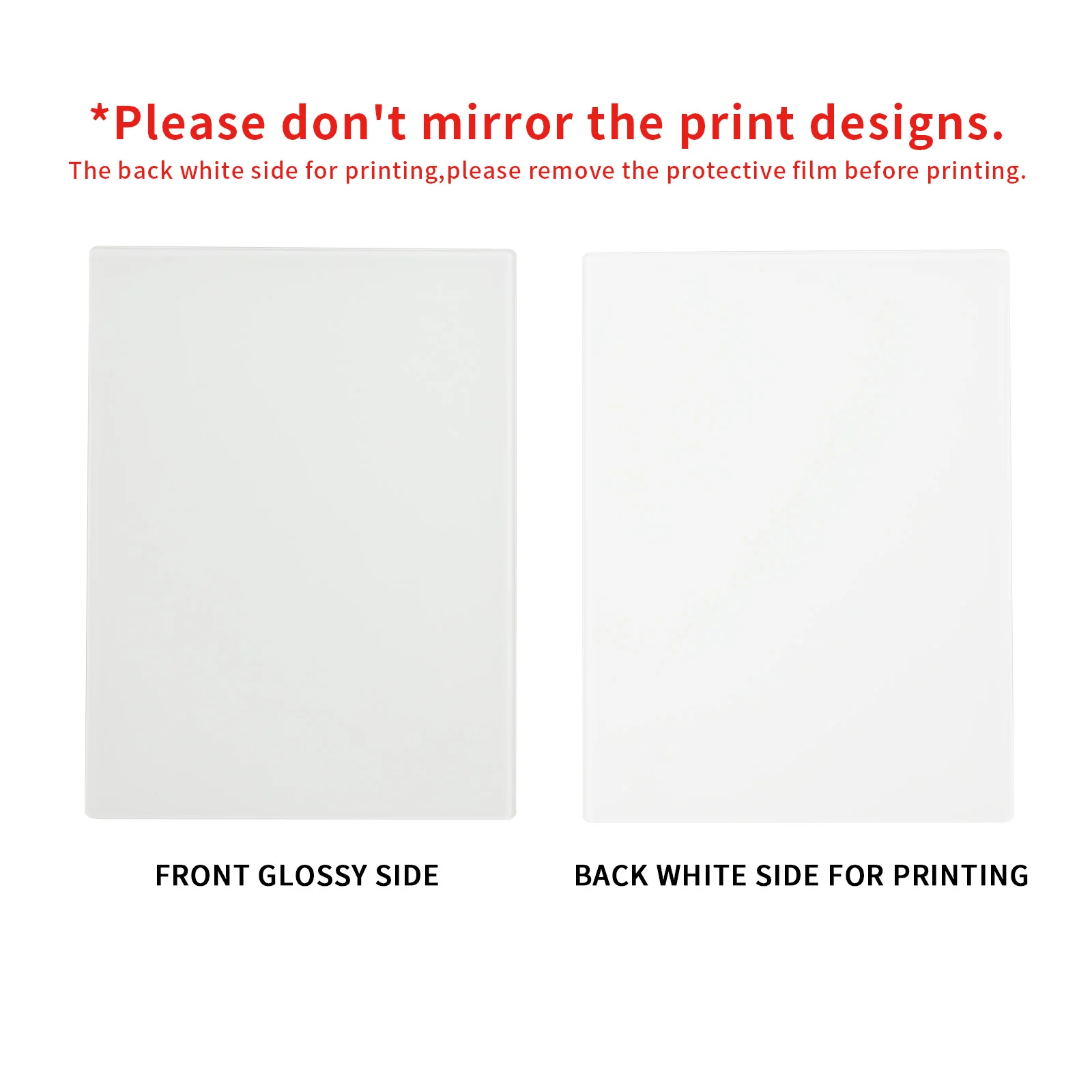 Sublimation Glass Frame with LED Wood Base (5x7 inch) thumbnail 6