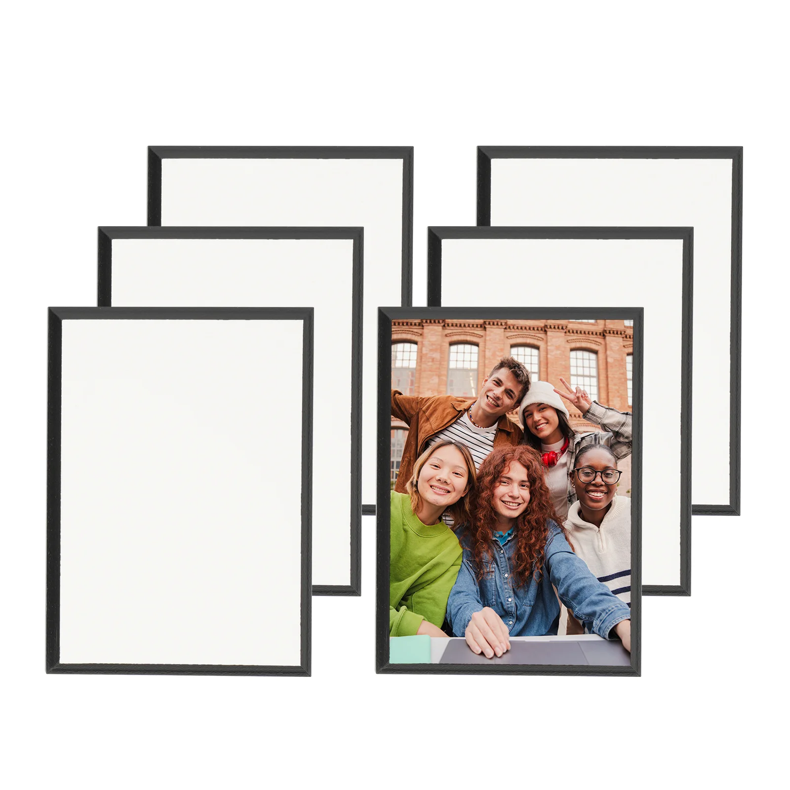 Black Edge Sublimation MDF Plaque Photo Frame (12.7*17.8*1.5cm/5"*7") thumbnail 4