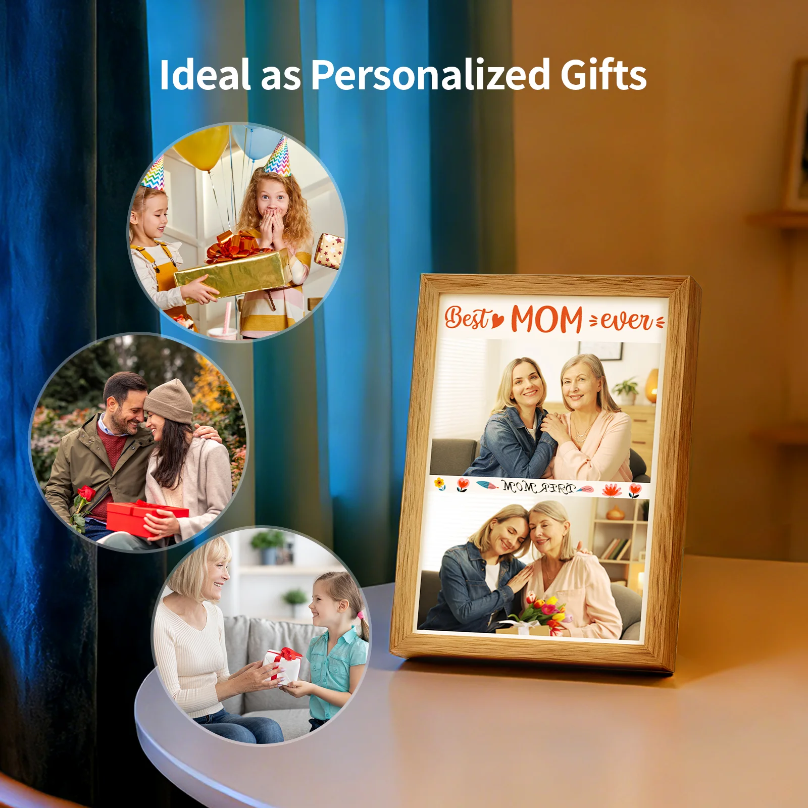 Illuminated Photo Frame with Sublimation Blank Glass Plate (A4, 8.3x 11.7 inch) thumbnail 6