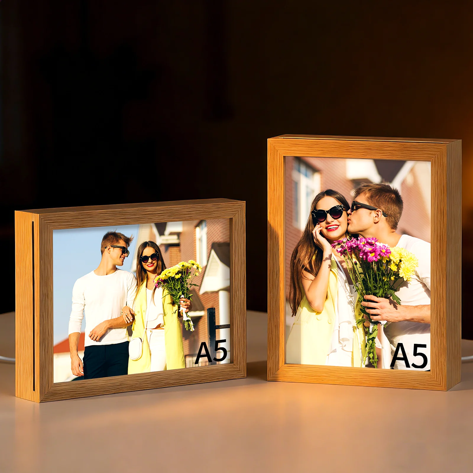 Illuminated Photo Frame with Sublimation Blank Glass Plate (A5, 5.9x 7.87 inch) thumbnail 11