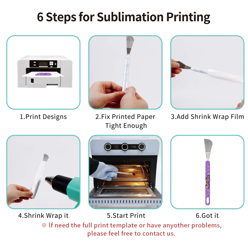Sublimation Plastic Vinyl Spatula thumbnail 10