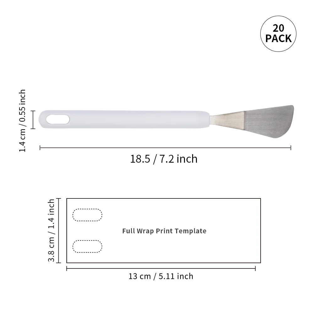Sublimation Plastic Vinyl Spatula thumbnail 12