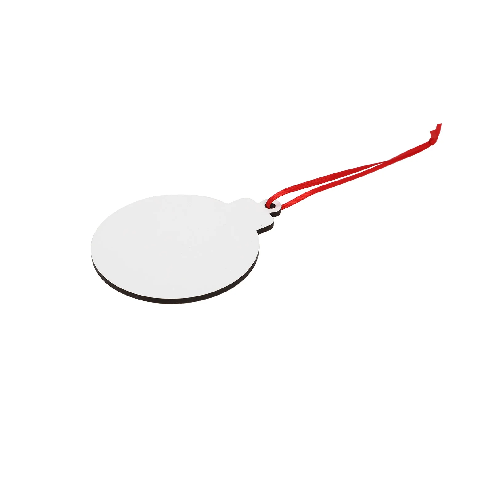 Sublimation Christmas Ball Ornaments Hardboard Hanging Tree Decor Ornament (Lantern, 7.6*9.6*0.3cm) thumbnail 3