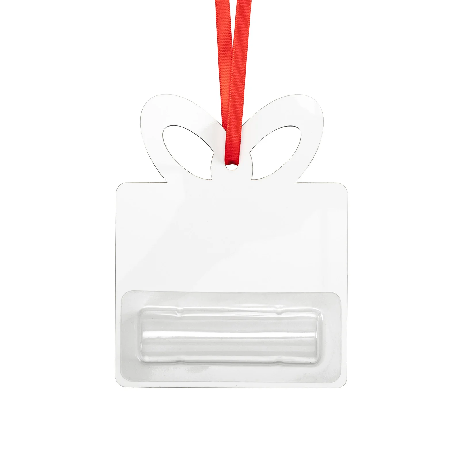 Sublimation Hanging Ornaments HardBoard with Money Holder (10*12.6cm,Gift Box)