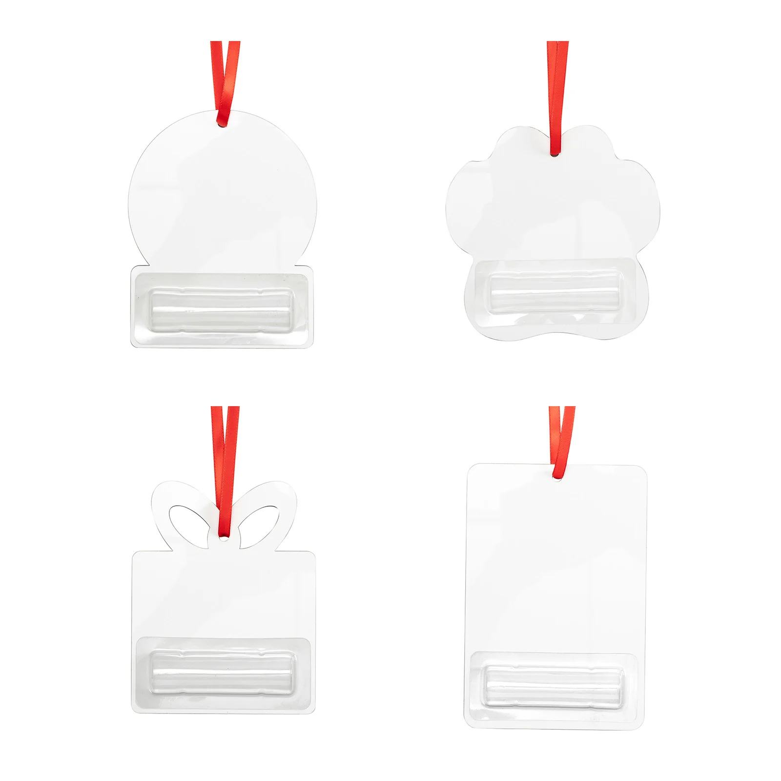 Sublimation Hanging Ornaments HardBoard with Money Holder (10.1*15cm,Rectangle) thumbnail 5