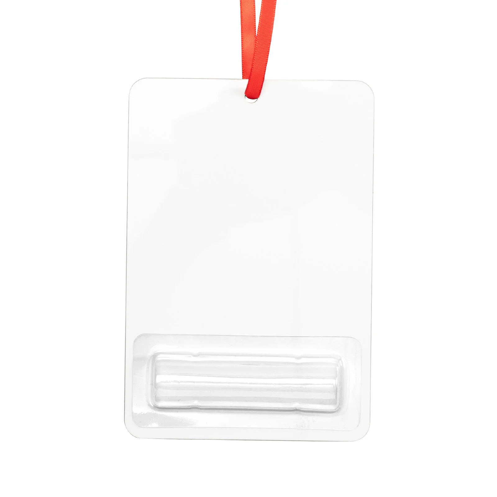 Sublimation Hanging Ornaments HardBoard with Money Holder (10.1*15cm,Rectangle) - image 1