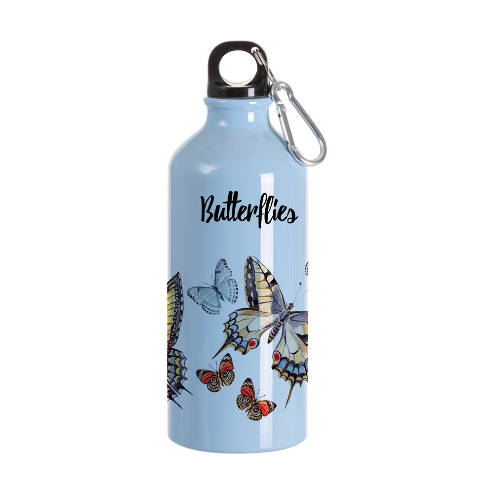 20oz/600ml Aluminium Water Bottle(Light Blue) thumbnail 2