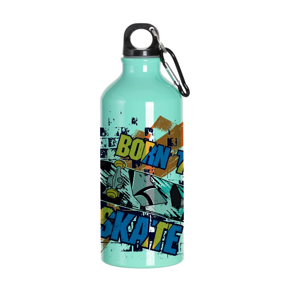 20oz/600ml Aluminium Water Bottle(Light Green) thumbnail 2