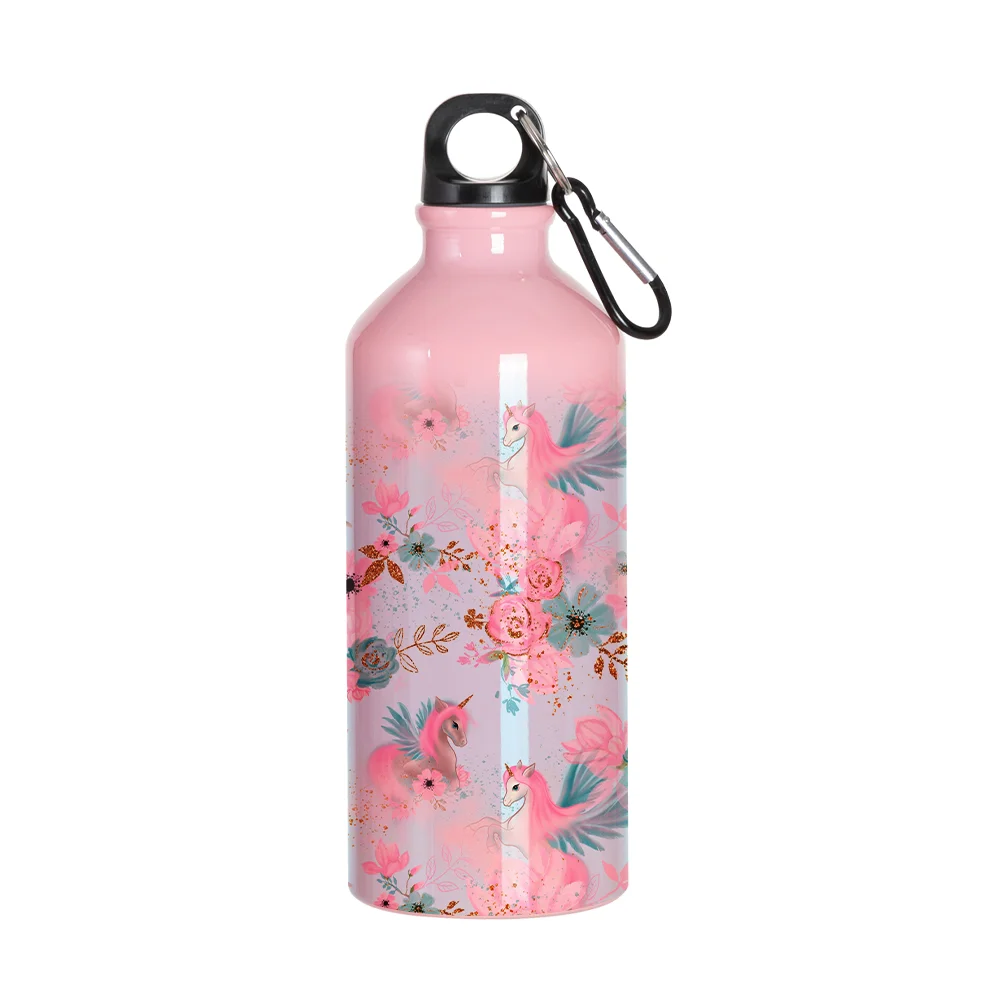 20oz/600ml Aluminium Water Bottle(Pink) thumbnail 2