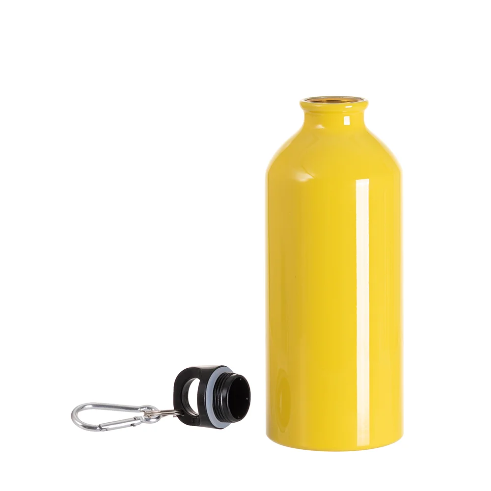 20oz/600ml Aluminium Water Bottle(Yellow) thumbnail 1