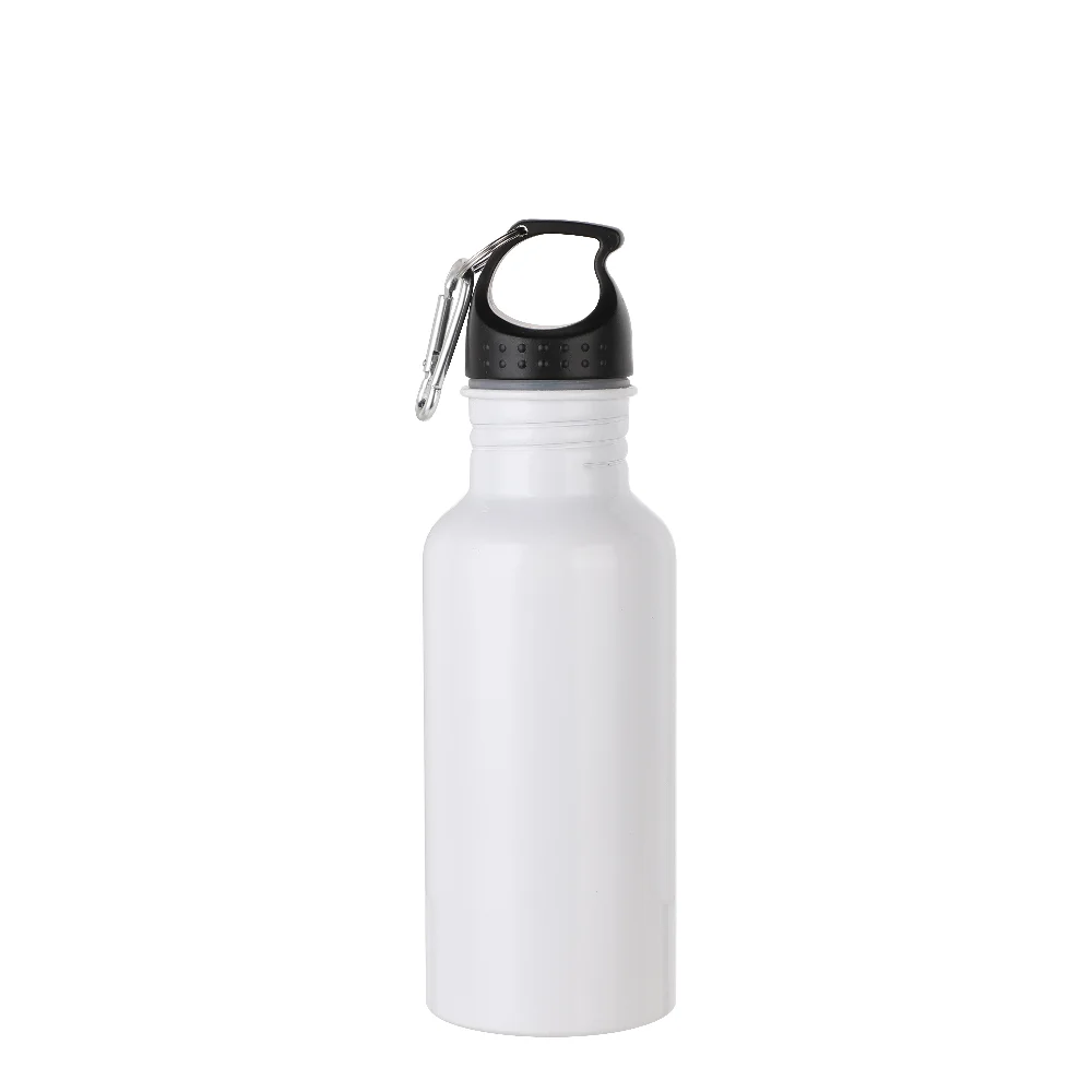 600ml Aluminum Water Bottle(Other,Sublimation blank,White) thumbnail 1