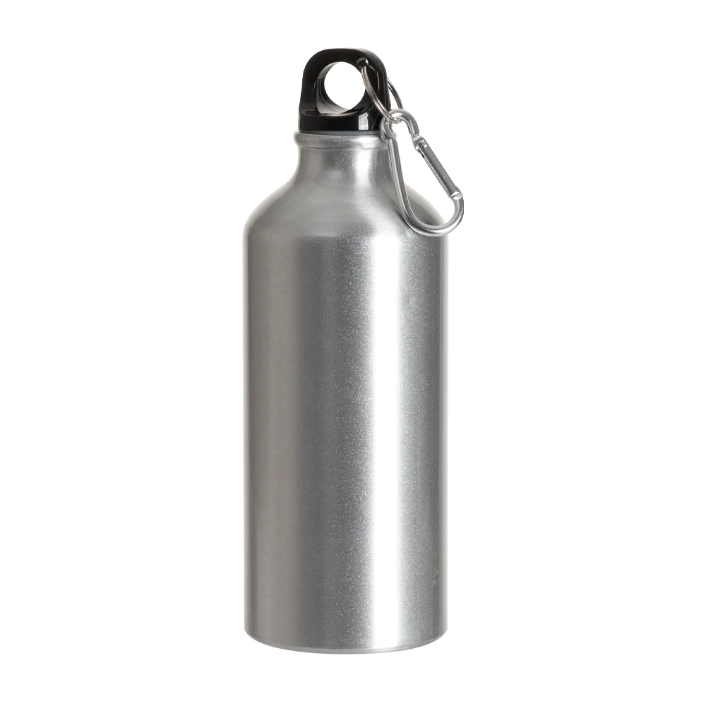 600ml Aluminium Water Bottle (Silver) thumbnail 1