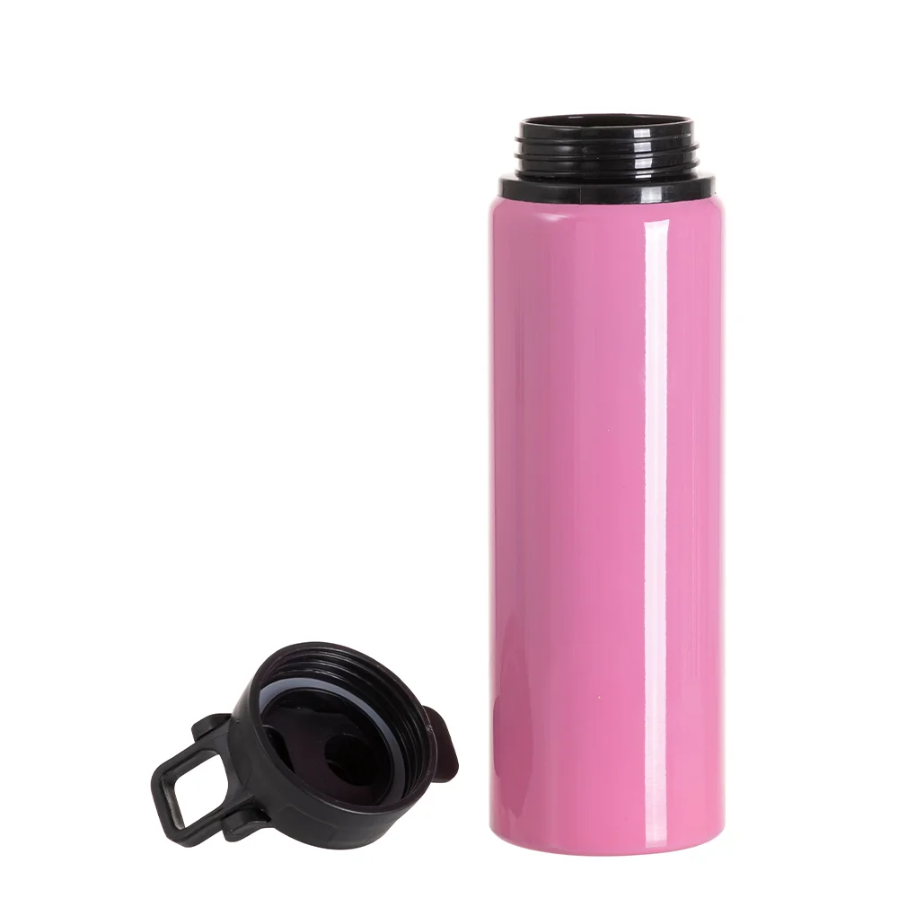 25oz/750ml Aluminum Water Bottle (Dark Pink) thumbnail 4