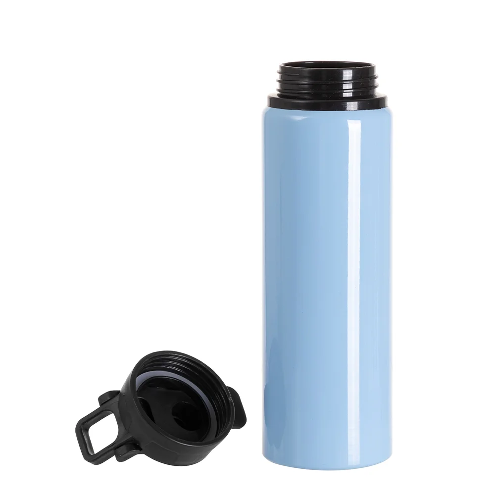 25oz/750ml Aluminum Water Bottle (Light Blue) thumbnail 4