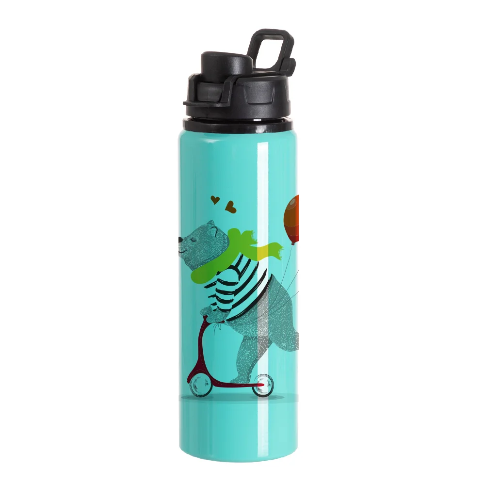25oz/750ml Aluminum Water Bottle (Mint Green) thumbnail 2
