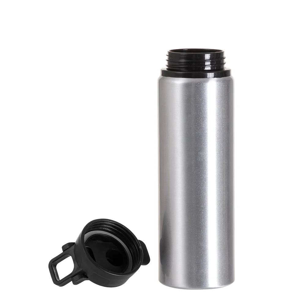 25oz/750ml Aluminum Water Bottle (Silver) thumbnail 4