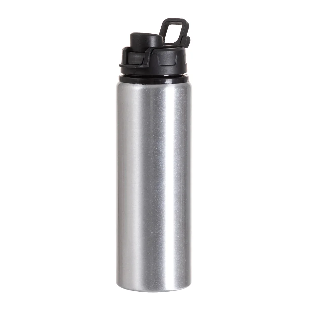 25oz/750ml Aluminum Water Bottle (Silver) thumbnail 1