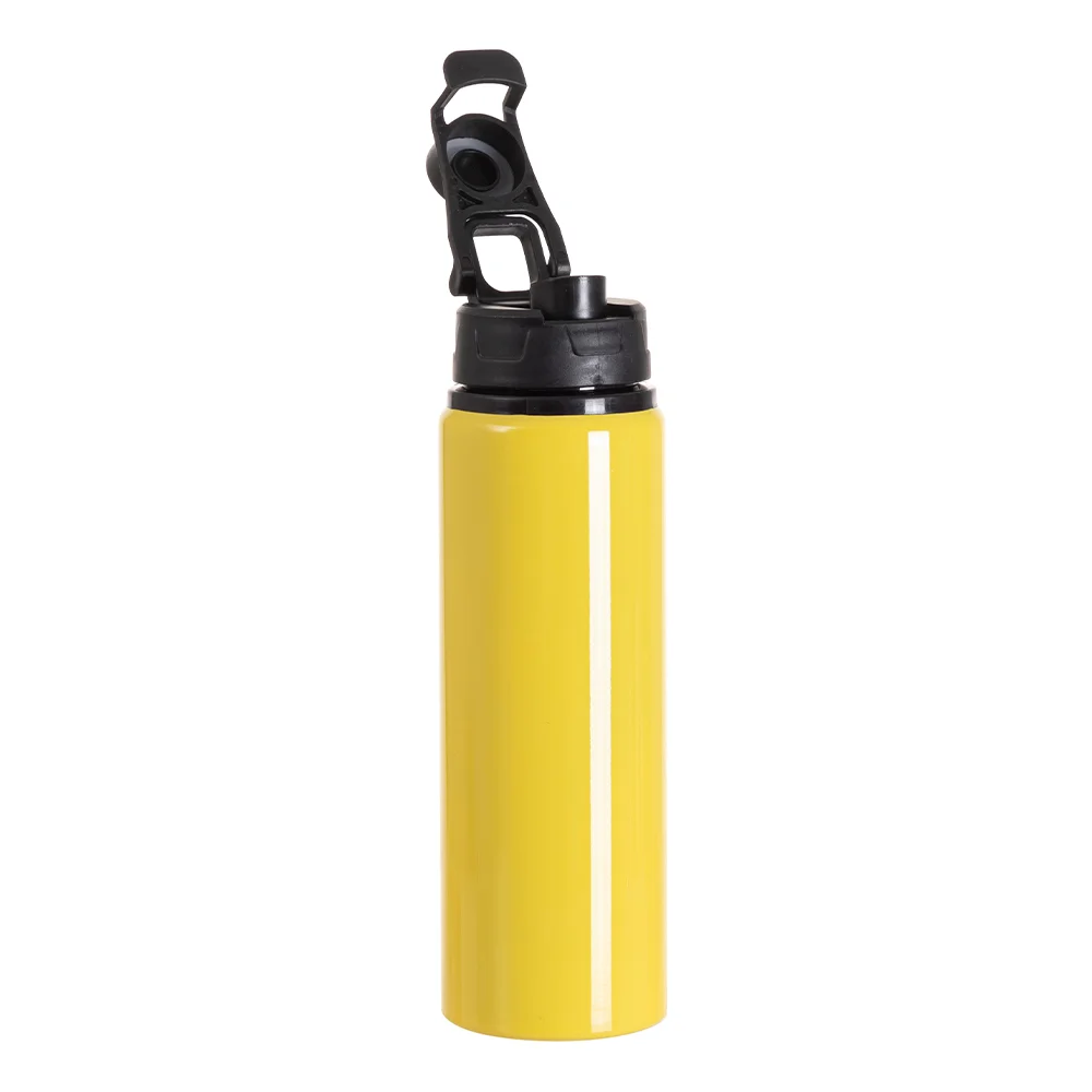 25oz/750ml Aluminum Water Bottle (Yellow) thumbnail 3