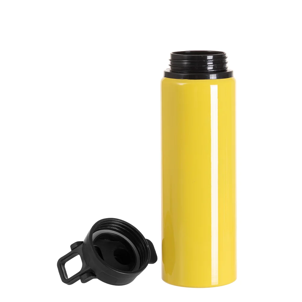 25oz/750ml Aluminum Water Bottle (Yellow) thumbnail 4