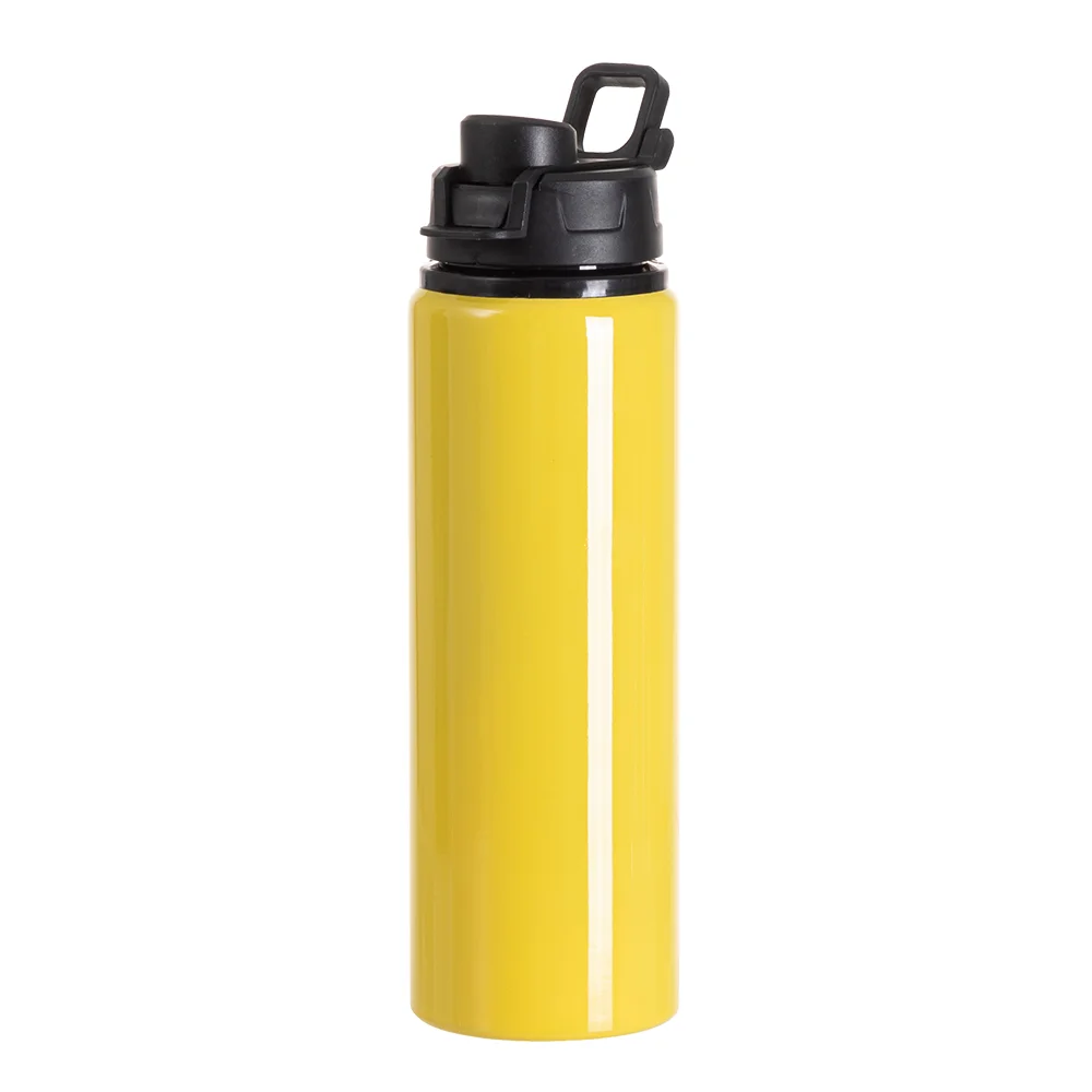 25oz/750ml Aluminum Water Bottle (Yellow) thumbnail 1