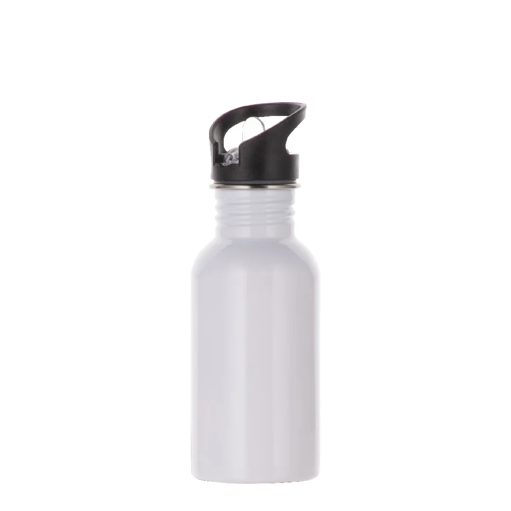500ml Sublimation Aluminum Bottle with Straw Top thumbnail 3
