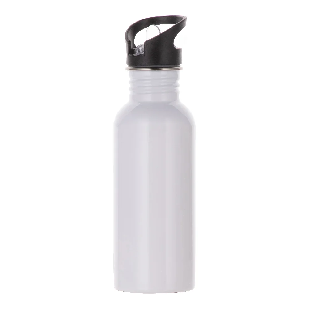 750ml Sublimation Aluminum Bottle with Straw Top thumbnail 2