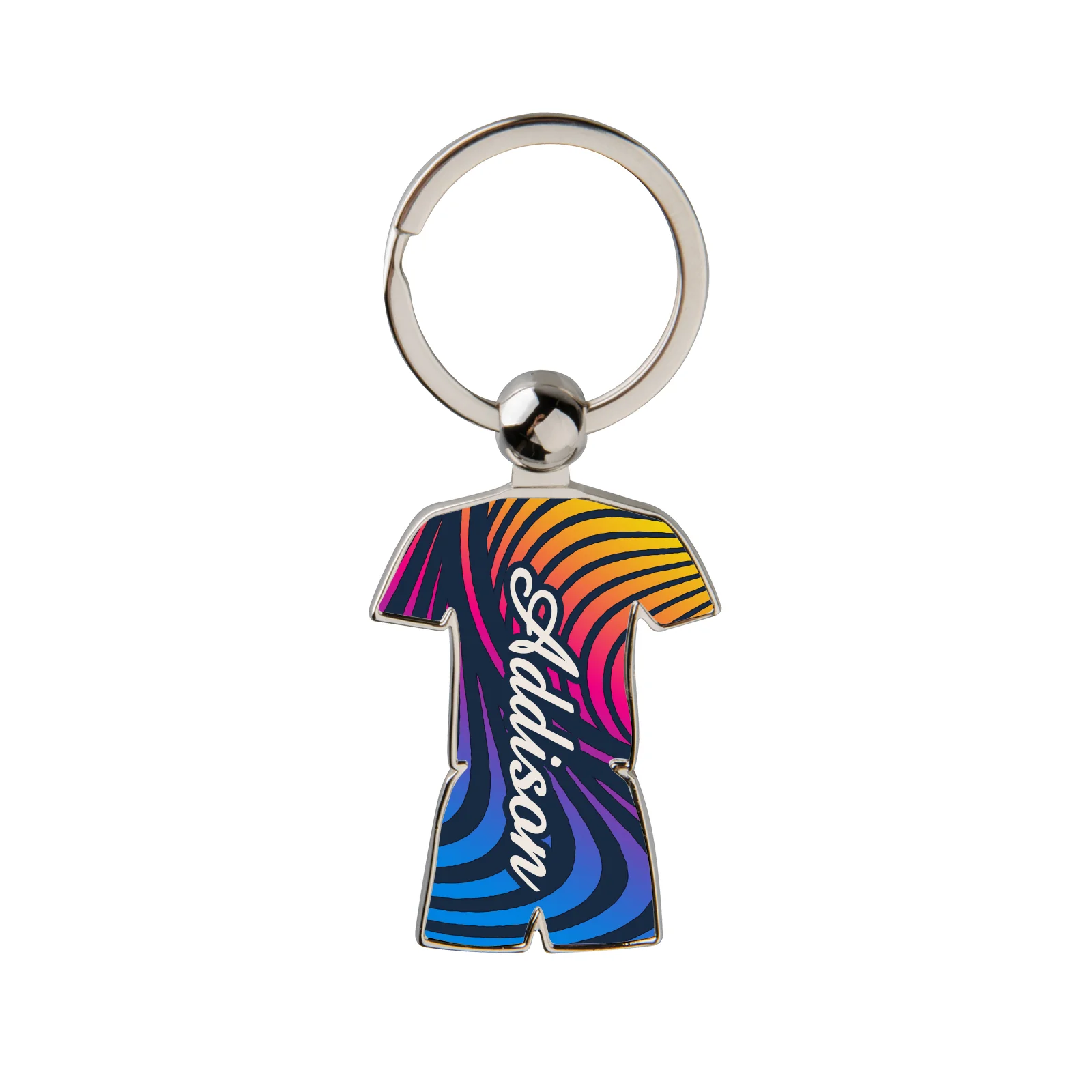 Sublimation Metal Keychain (Sport Suit)