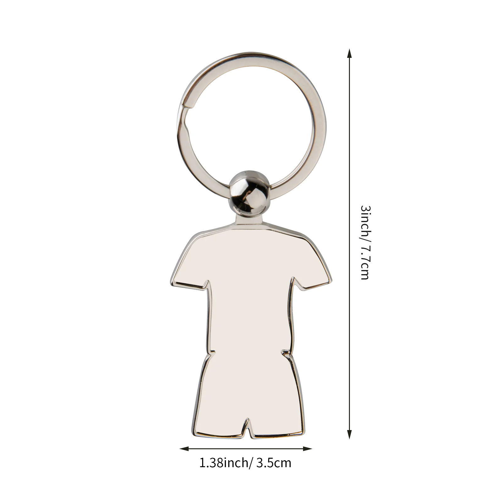Sublimation Metal Keychain (Sport Suit) thumbnail 3