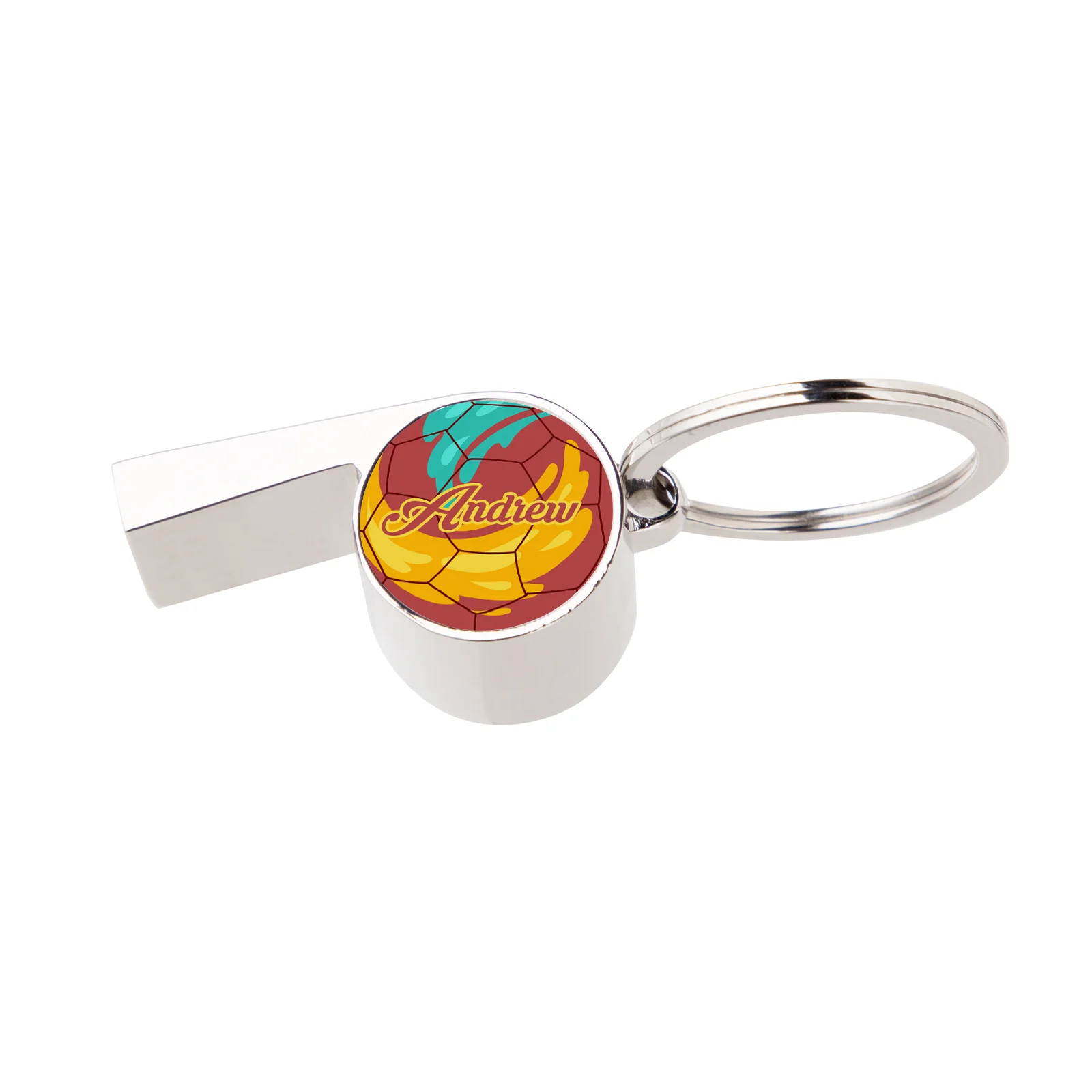 Sublimation Metal Keychain (Whistle)