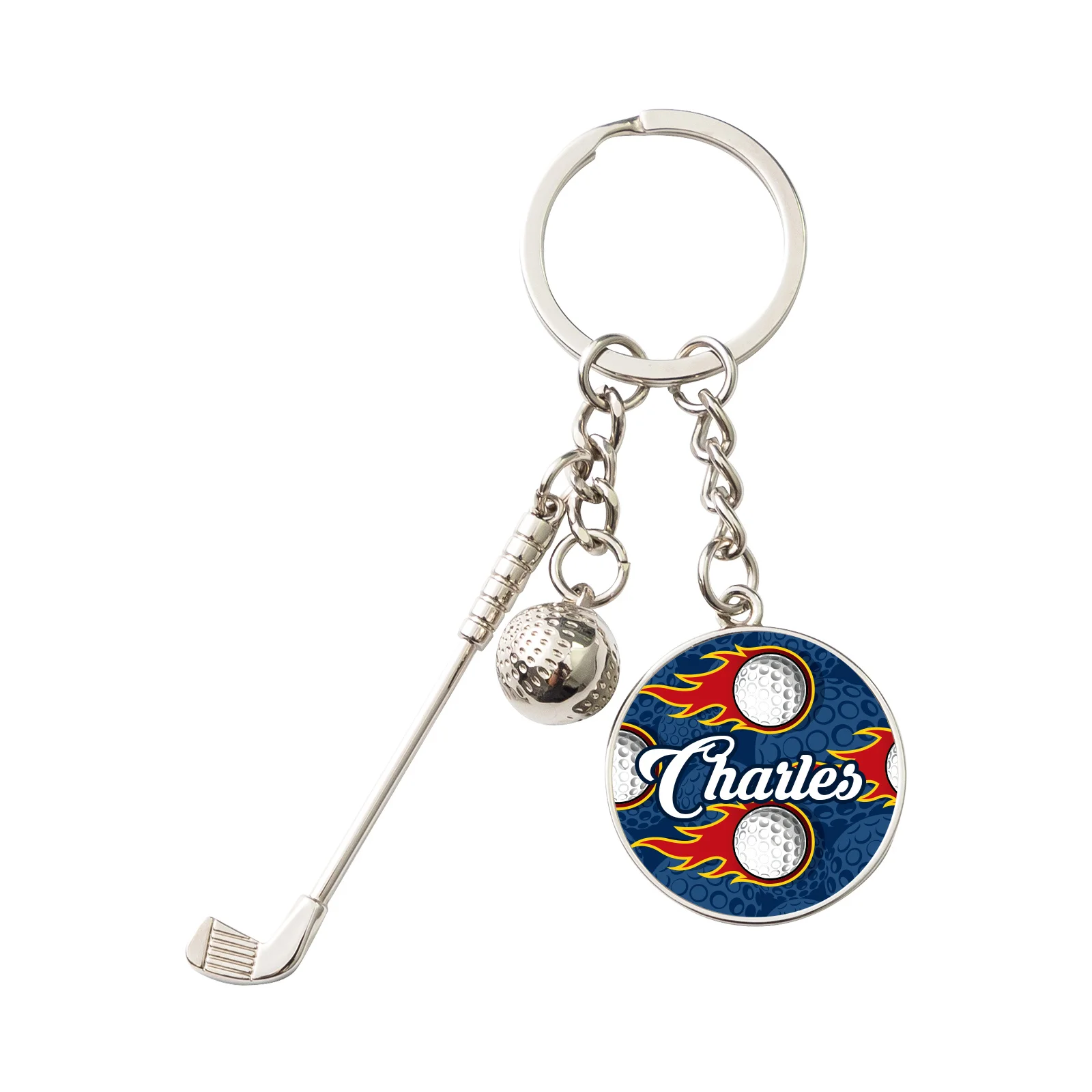 Sublimation Metal Keychain (Golf) thumbnail 2