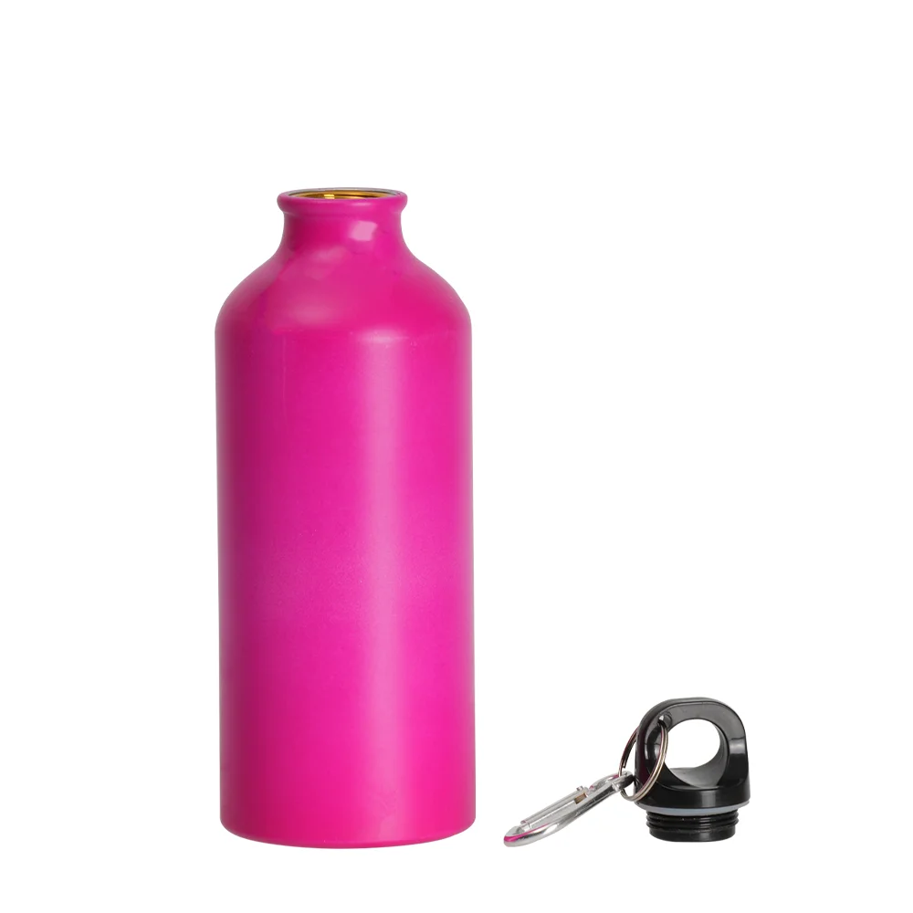 20oz 600ml Sublimation Cold Color Change Aluminium Bottle - Pink to Rose thumbnail 7