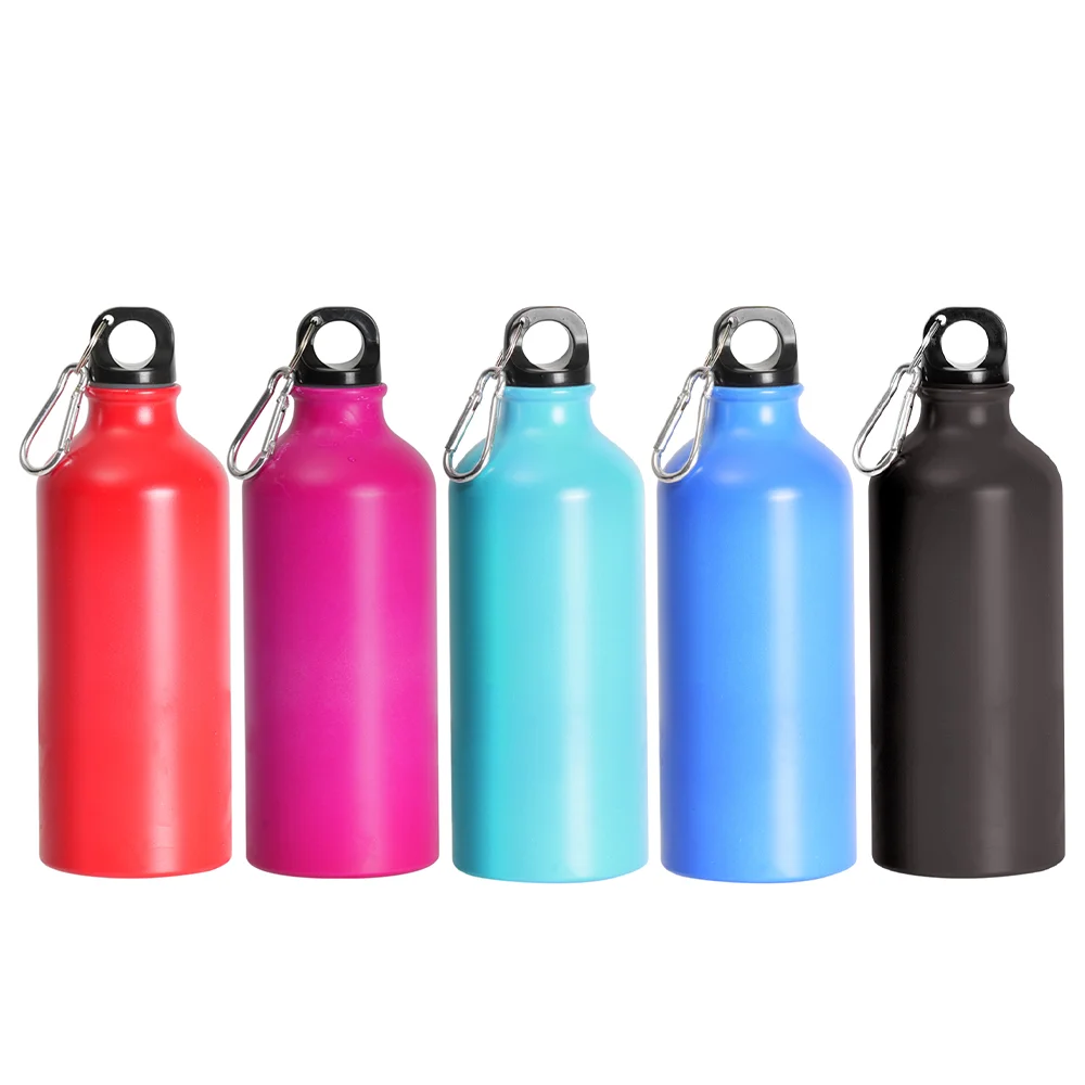 20oz 600ml Sublimation Cold Color Change Aluminium Bottle - Light Blue to Dark Blue thumbnail 6