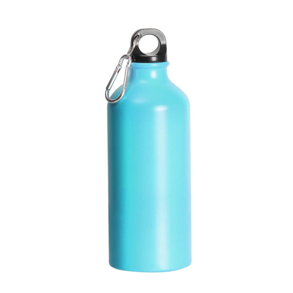 20oz 600ml Sublimation Cold Color Change Aluminium Bottle - Light Blue to Lake Blue thumbnail 4