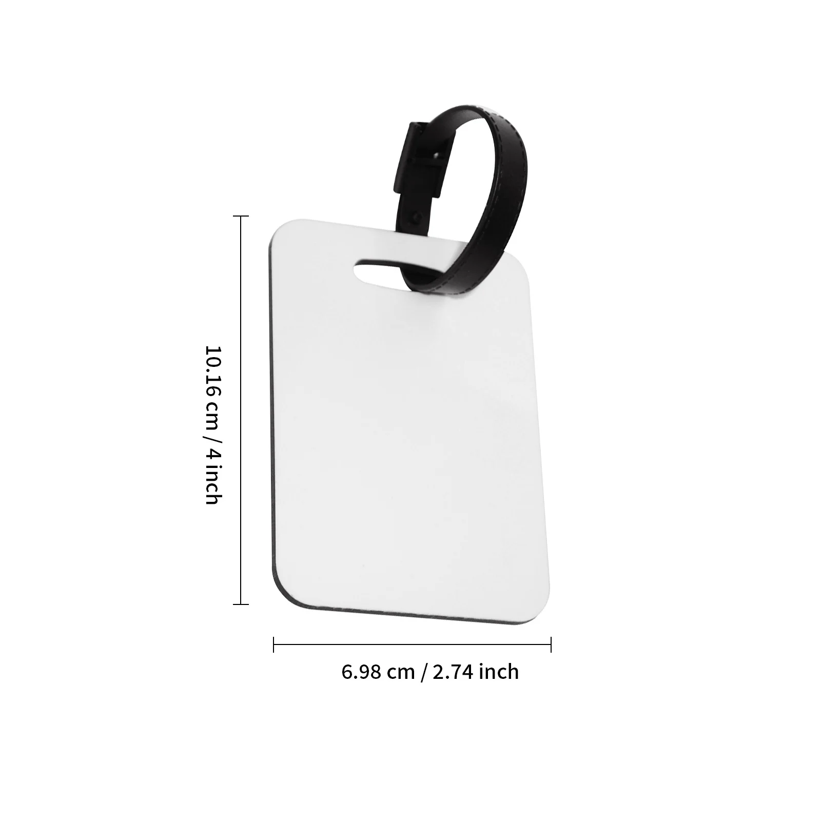 Sublimation Luggage Tag (HB, Rec) thumbnail 3
