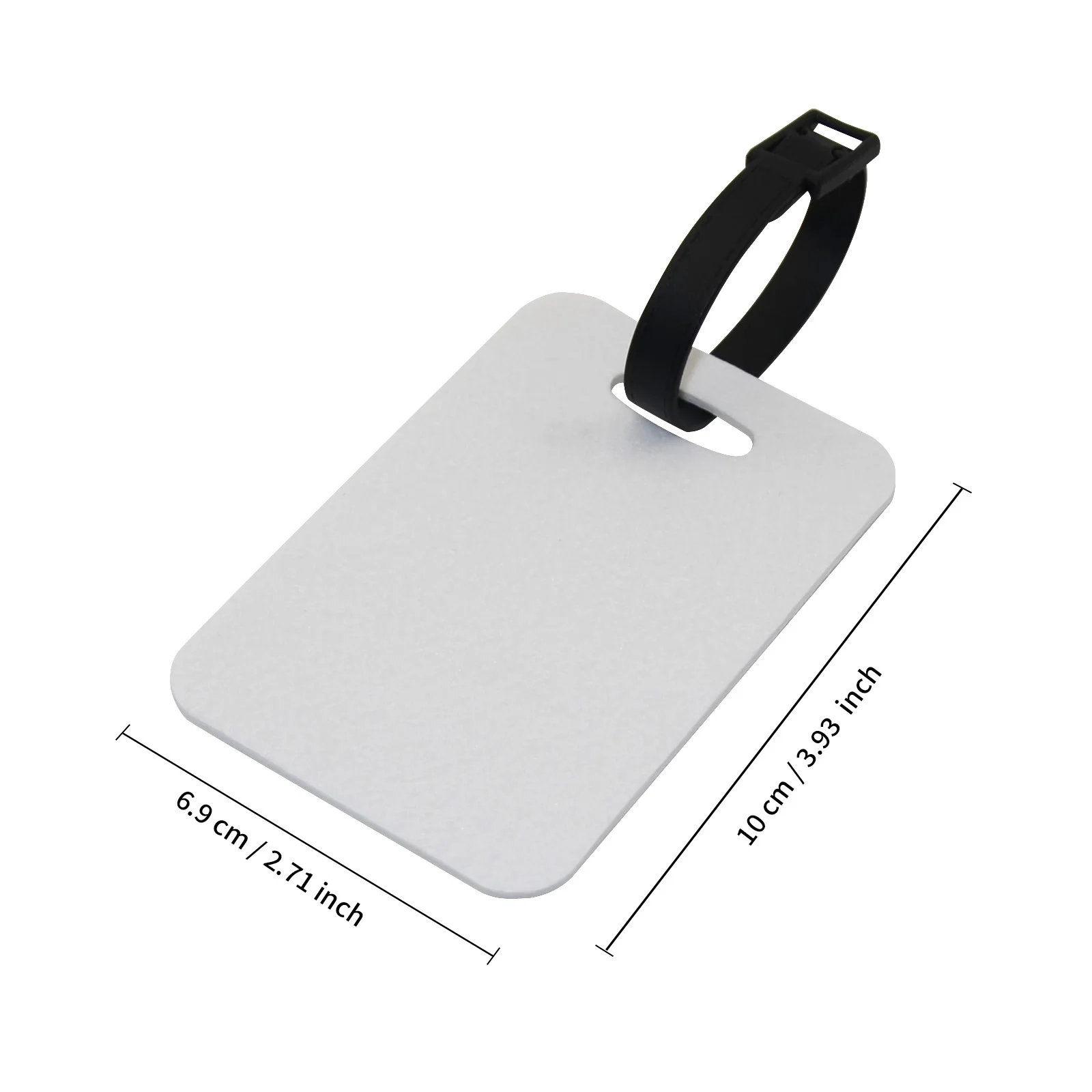 Sublimation Luggage Tag (Felt, Rec) thumbnail 3