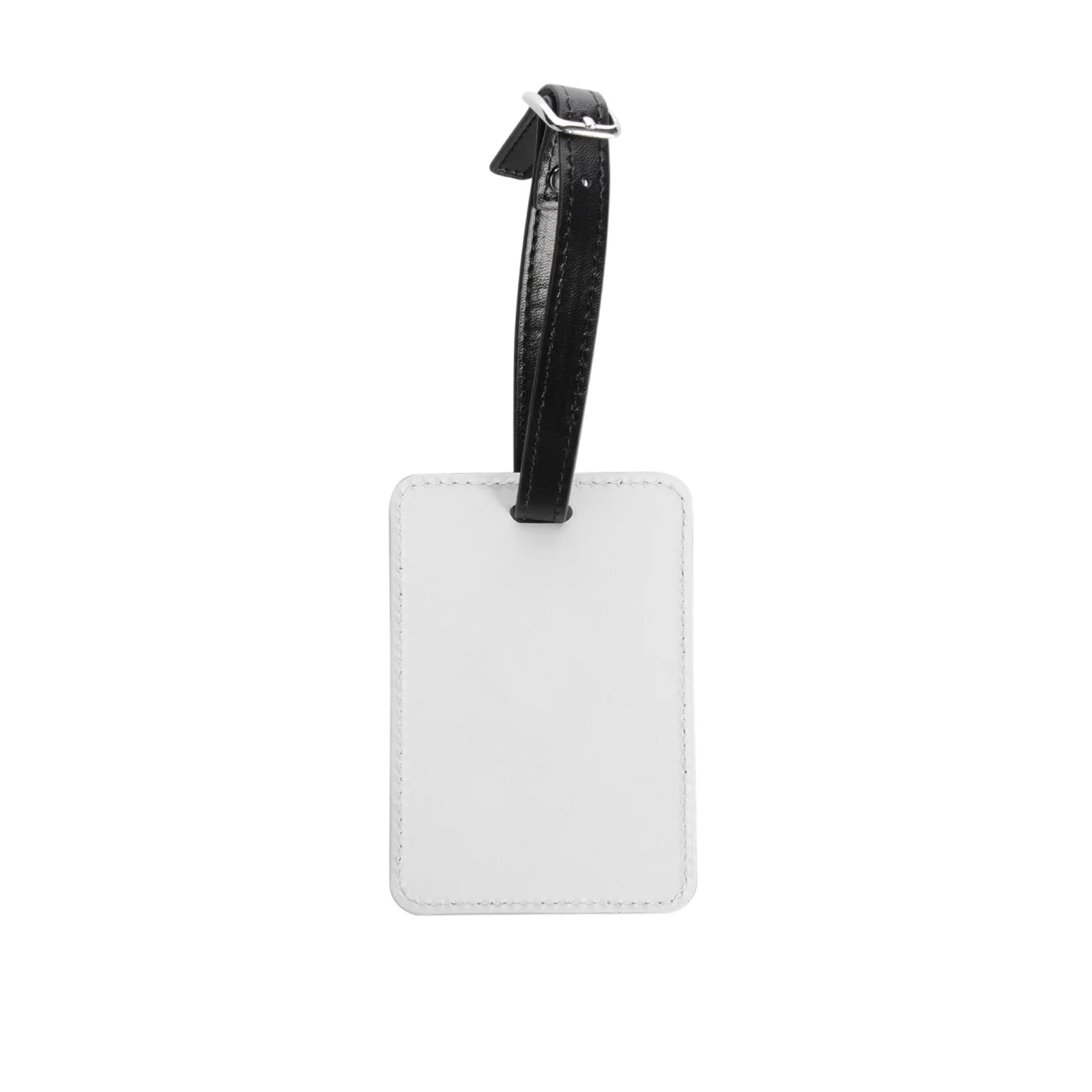 Double Sided Sublimatable PU Leather Luggage Tag thumbnail 1