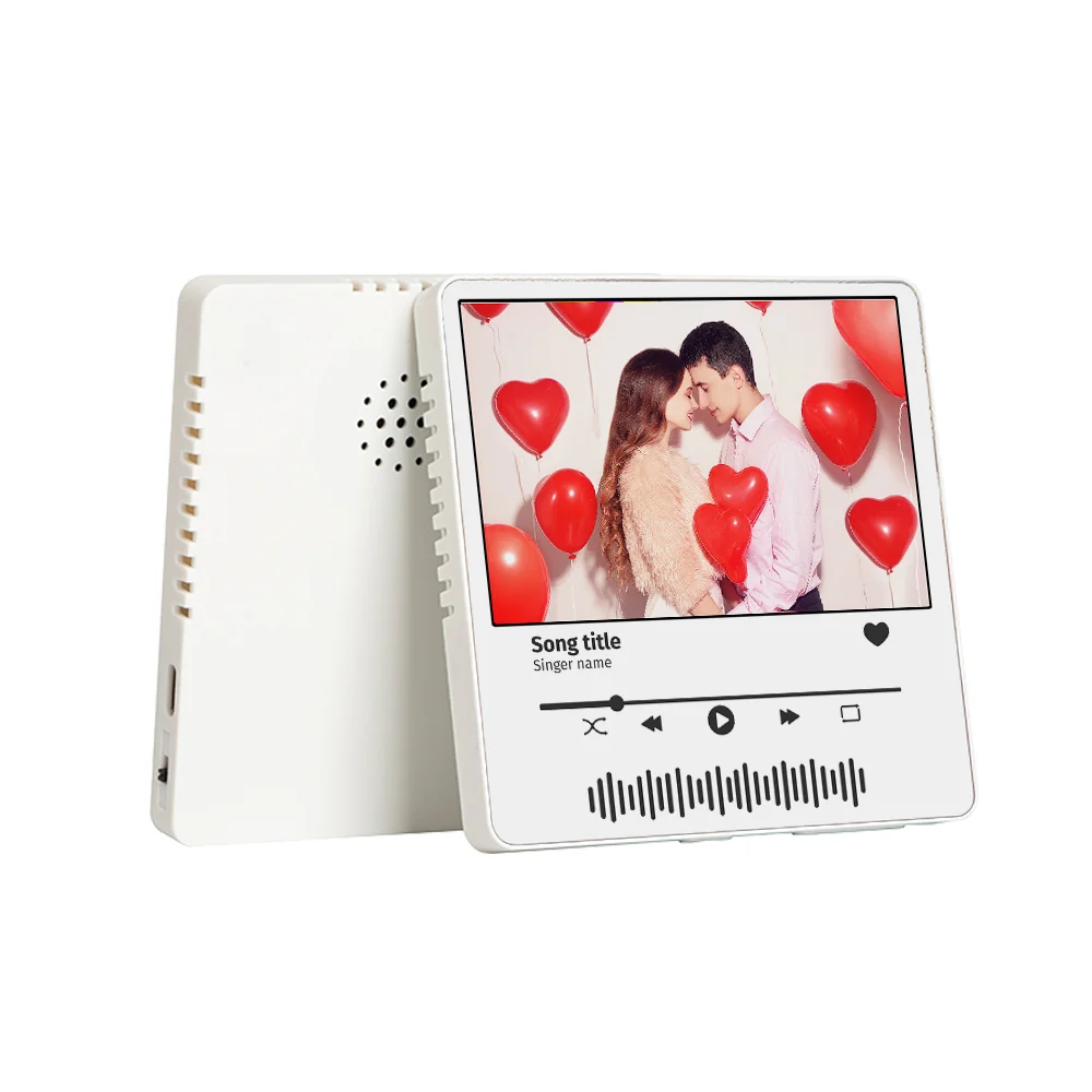 Sublimation Music Fridge Magnet (10*10*1cm,White)
