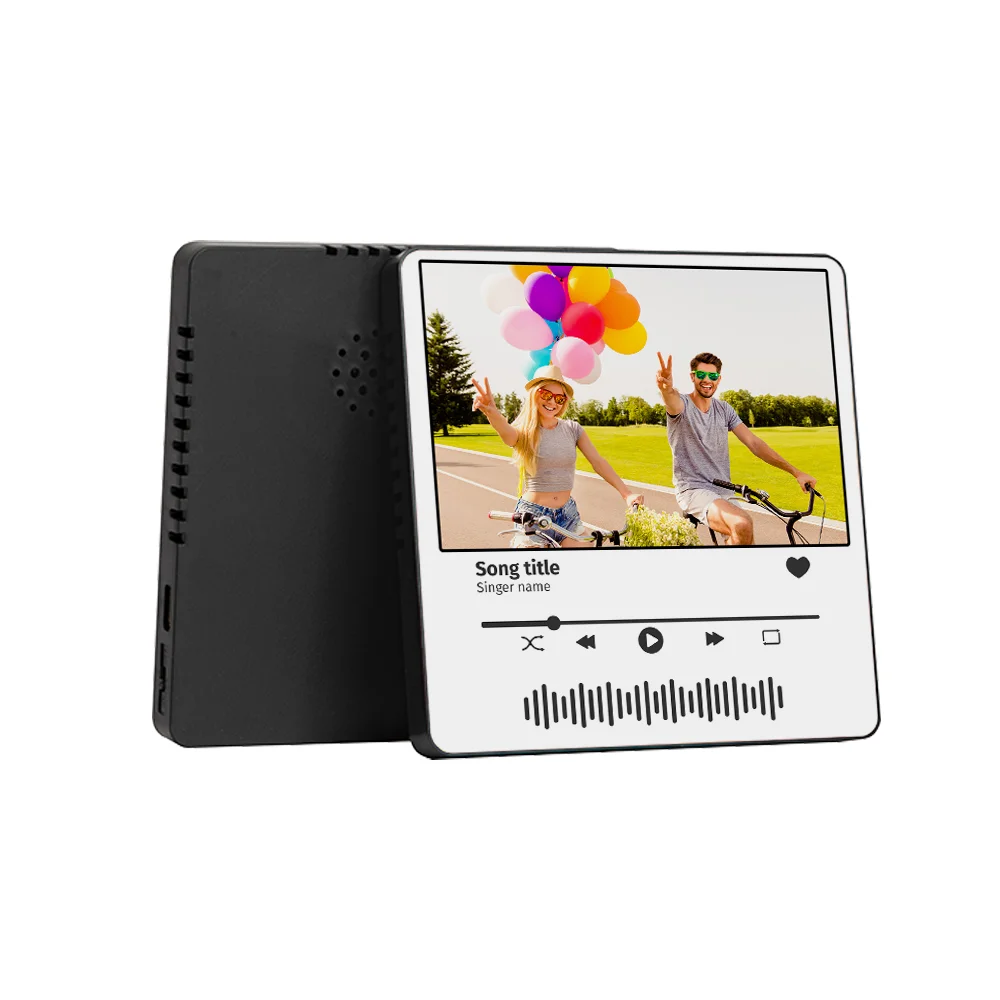Sublimation Music Fridge Magnet (10*10*1cm,Black)