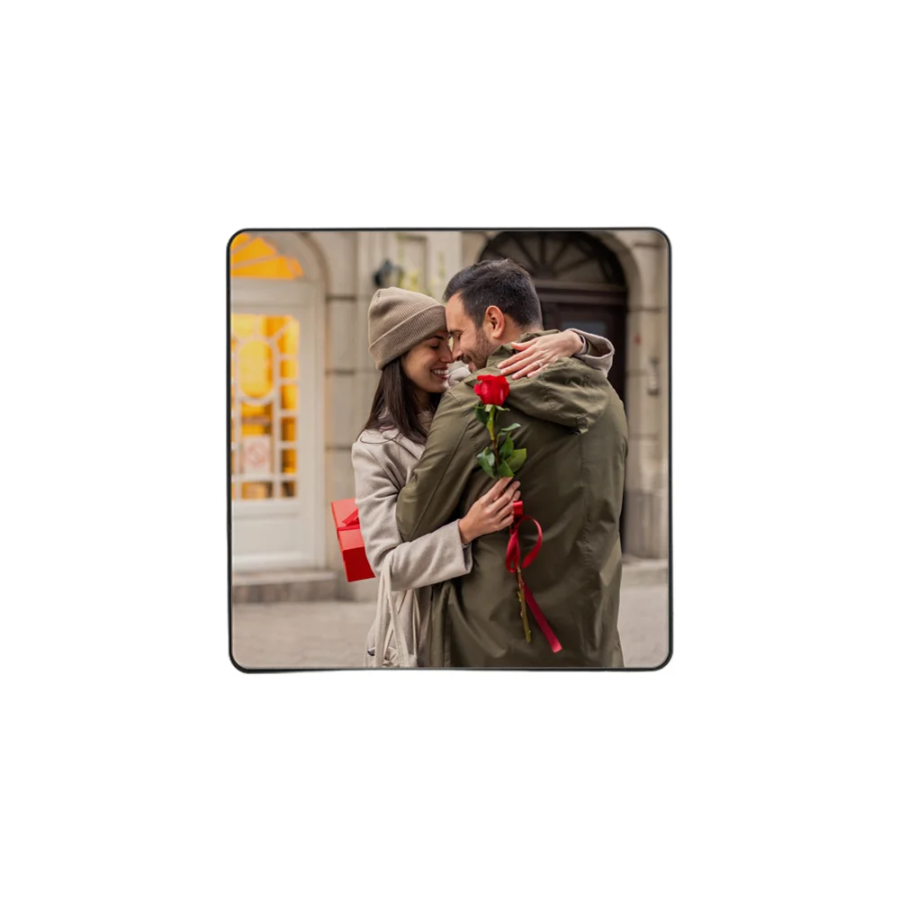 Sublimation Music Fridge Magnet (10*10*1cm,Black) thumbnail 3