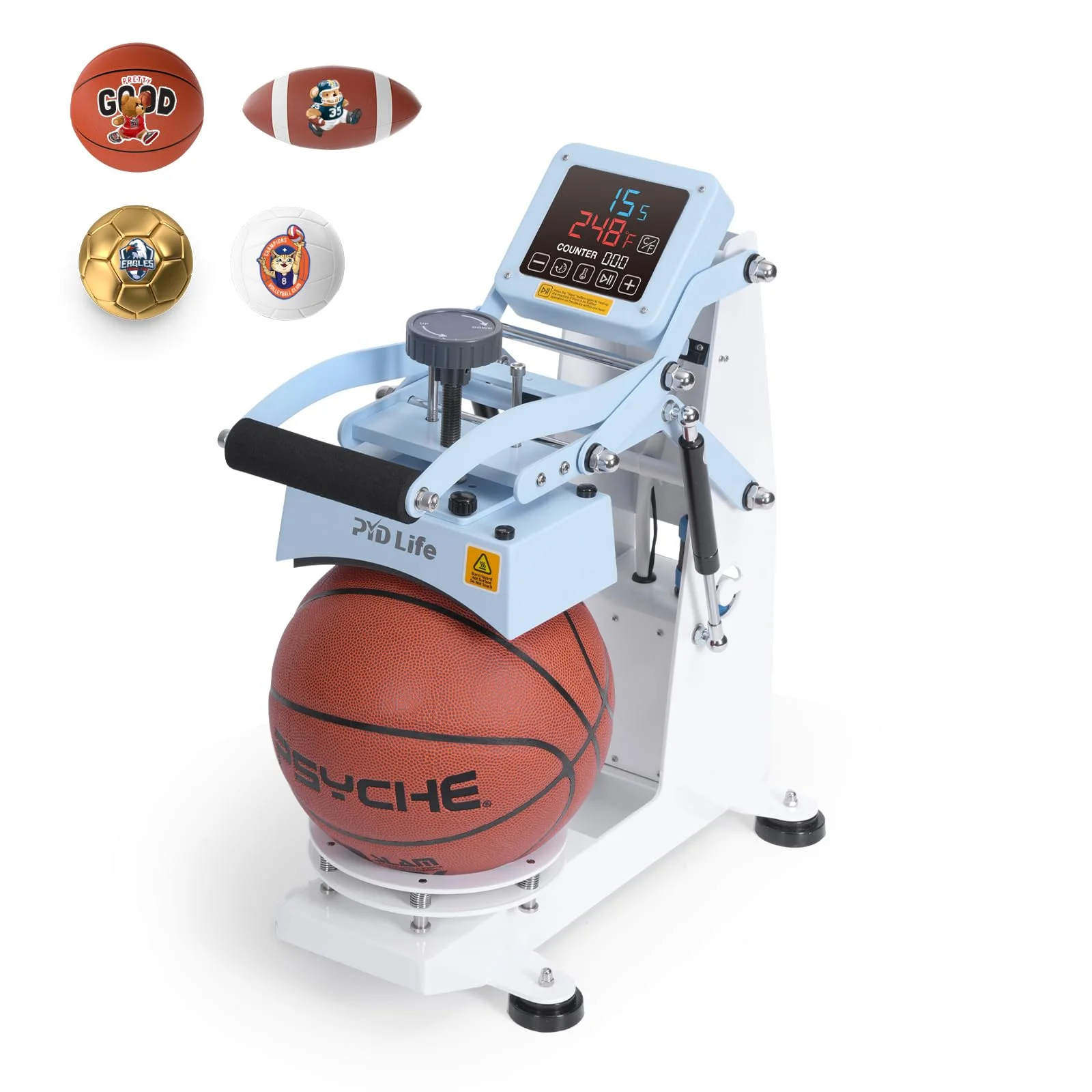 Ball Heat Press Machine (Touch Screen)