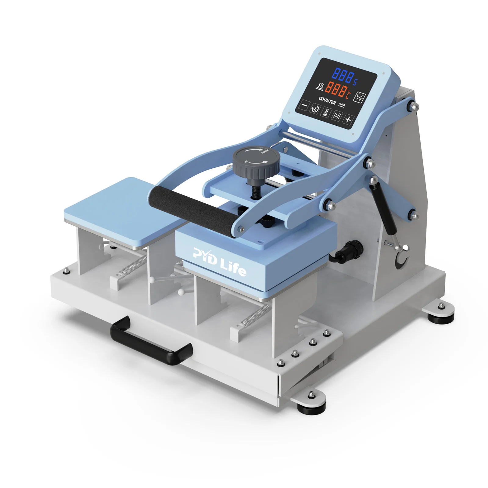 Double Station Craft Label Heat Press (Touch Screen) 15x15cm/5.9x5.9inch