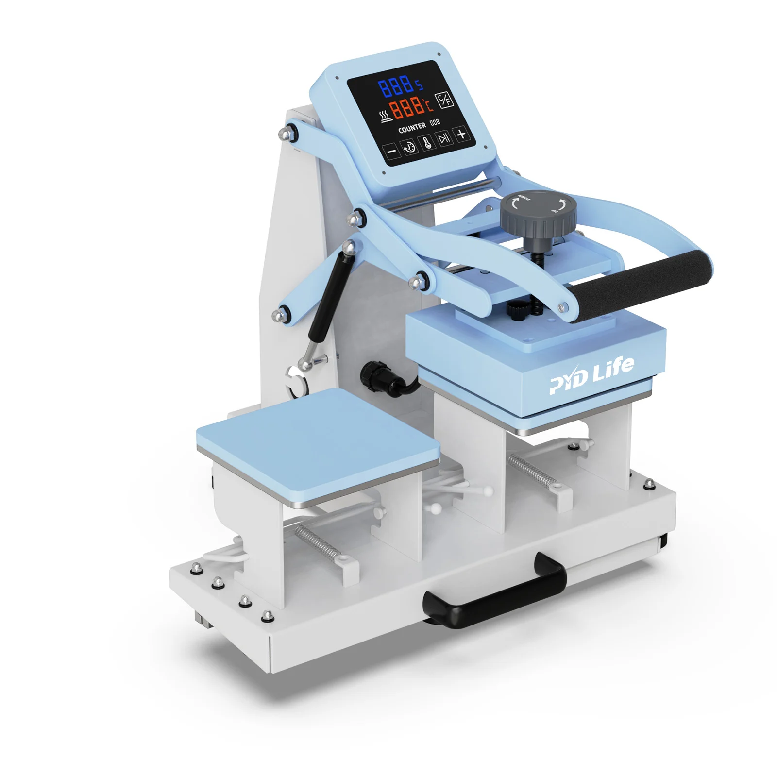 Double Station Craft Label Heat Press (Touch Screen) 15x15cm/5.9x5.9inch thumbnail 3