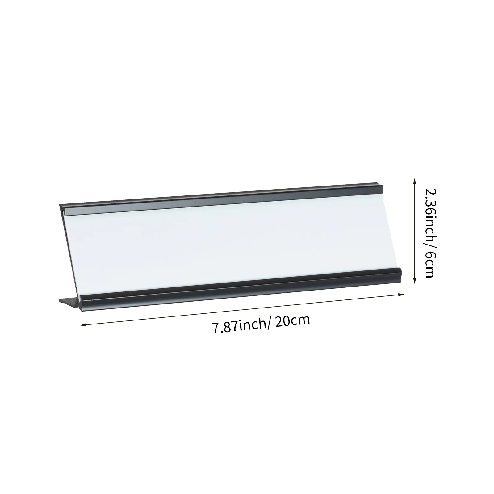 Sublimation Name Plate Holder (Gold, 6x20cm) thumbnail 4