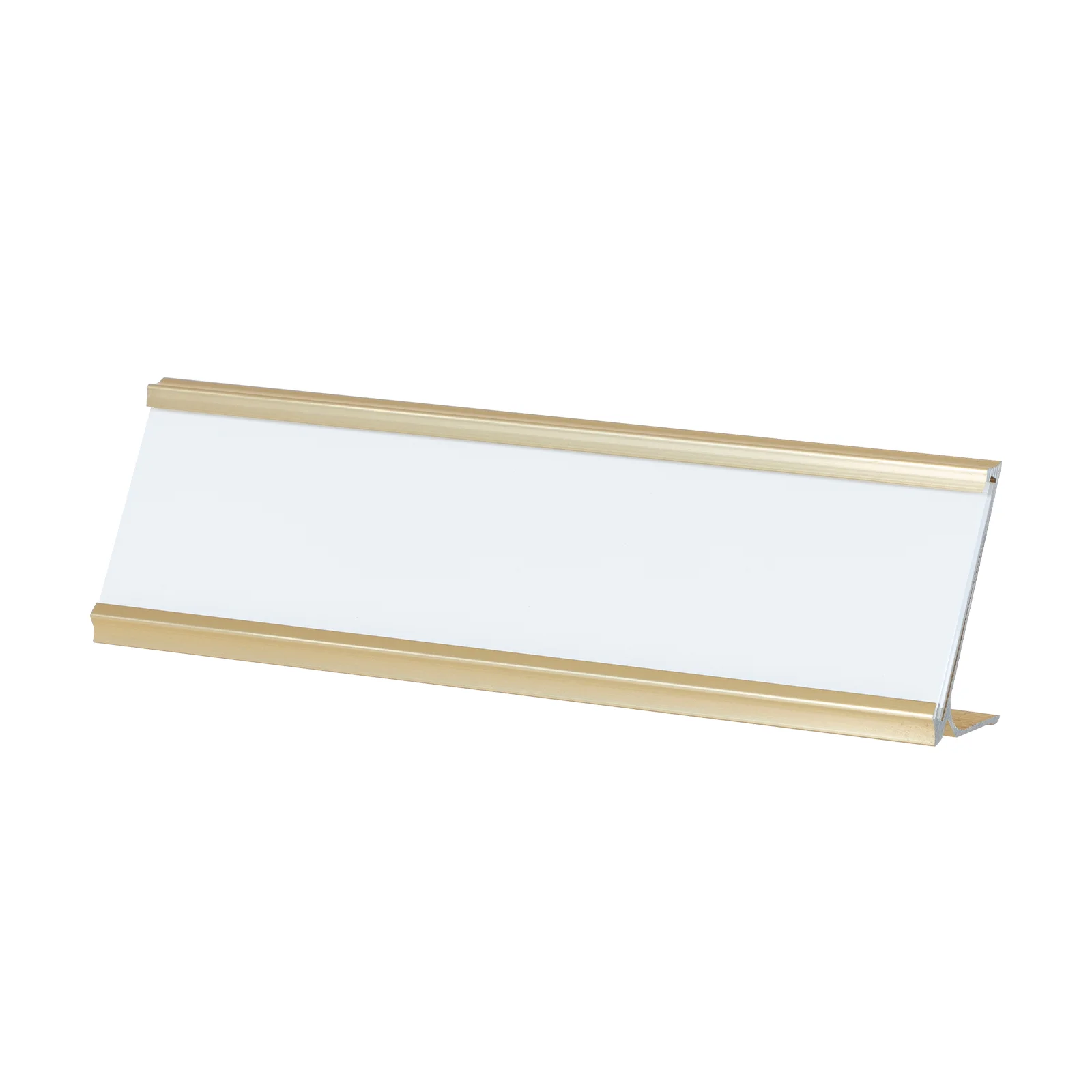 Sublimation Name Plate Holder (Black, 6x20cm) thumbnail 1